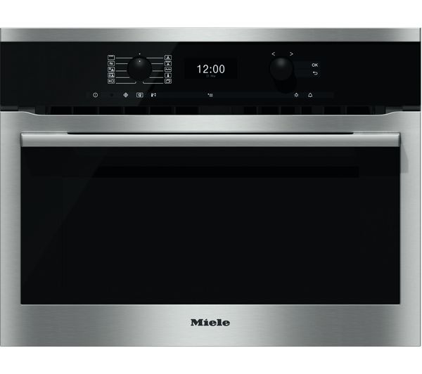 MIELE H6300BM Compact Electric Oven - Stainless Steel, Stainless Steel