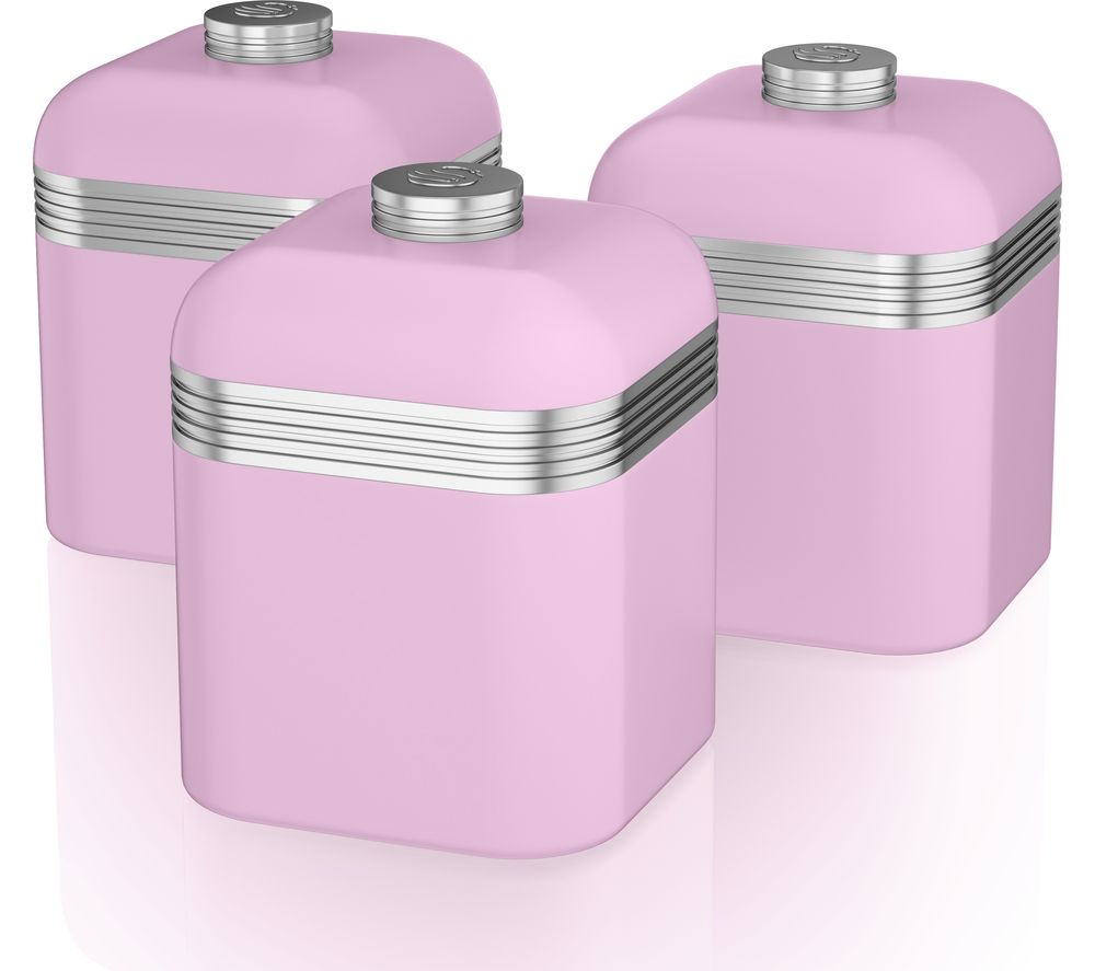 SWAN Retro SWKA1020PN 1-litre Canisters Review