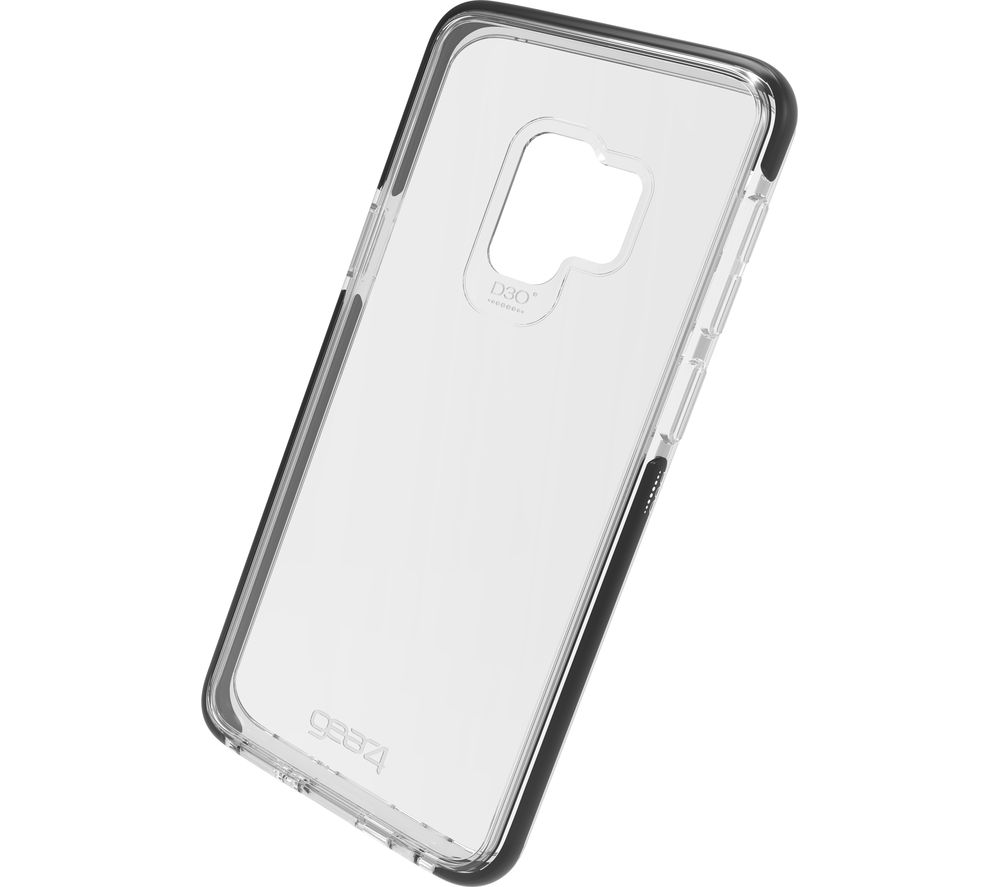 GEAR4 Piccadilly Galaxy S9 Case - Clear & Black