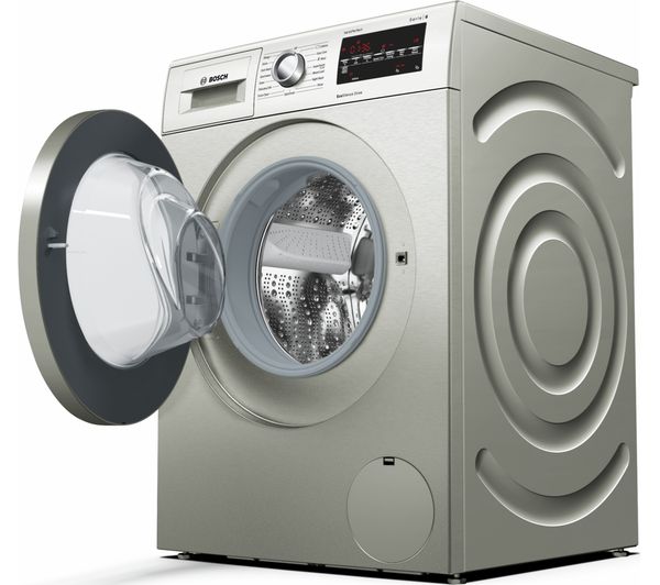 Bosch Serie 6 Wat2840sgb 9 Kg 1400 Spin Washing Machine Inox