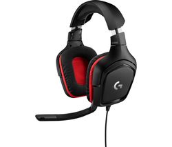 G332 Gaming Headset - Black & Red