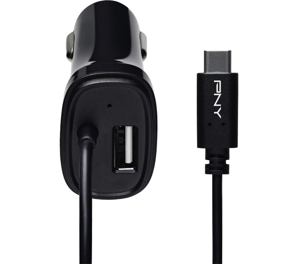 PNY USB-C Car Charger - 1.2 m