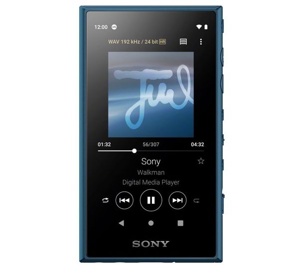 SONY Walkman NW-A105 Touchscreen MP3 Player - 16 GB, Blue