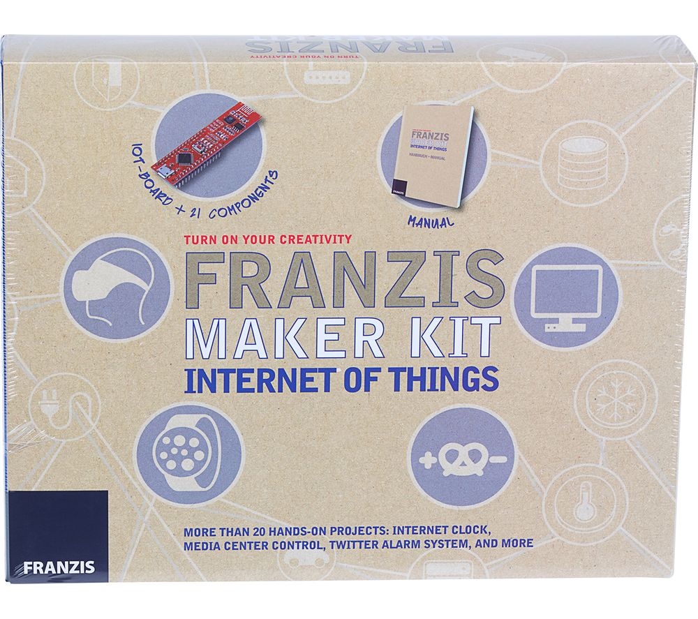 FRANZIS Create Your Own Internet of Things Project Maker Kit