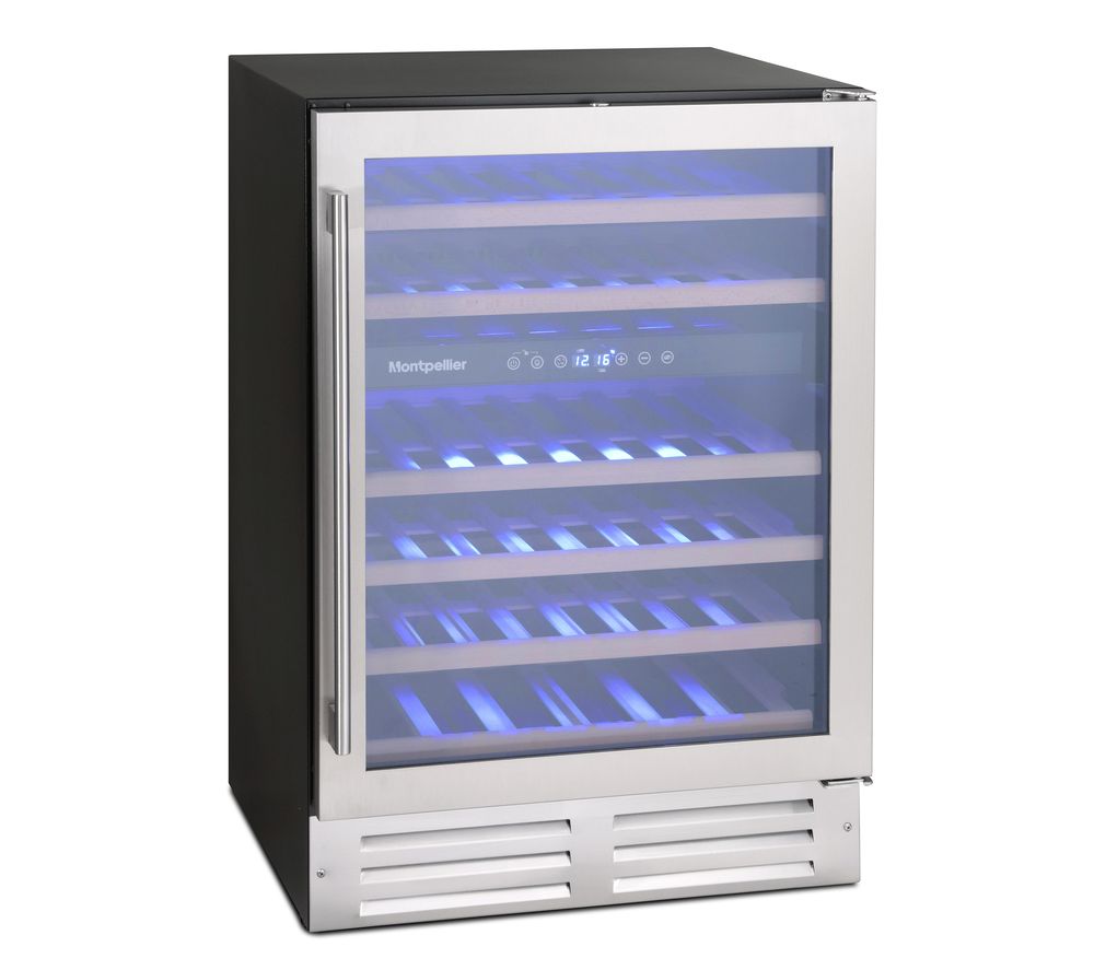 MONTPELLIER MON-WC46X Wine Cooler - Stainless Steel