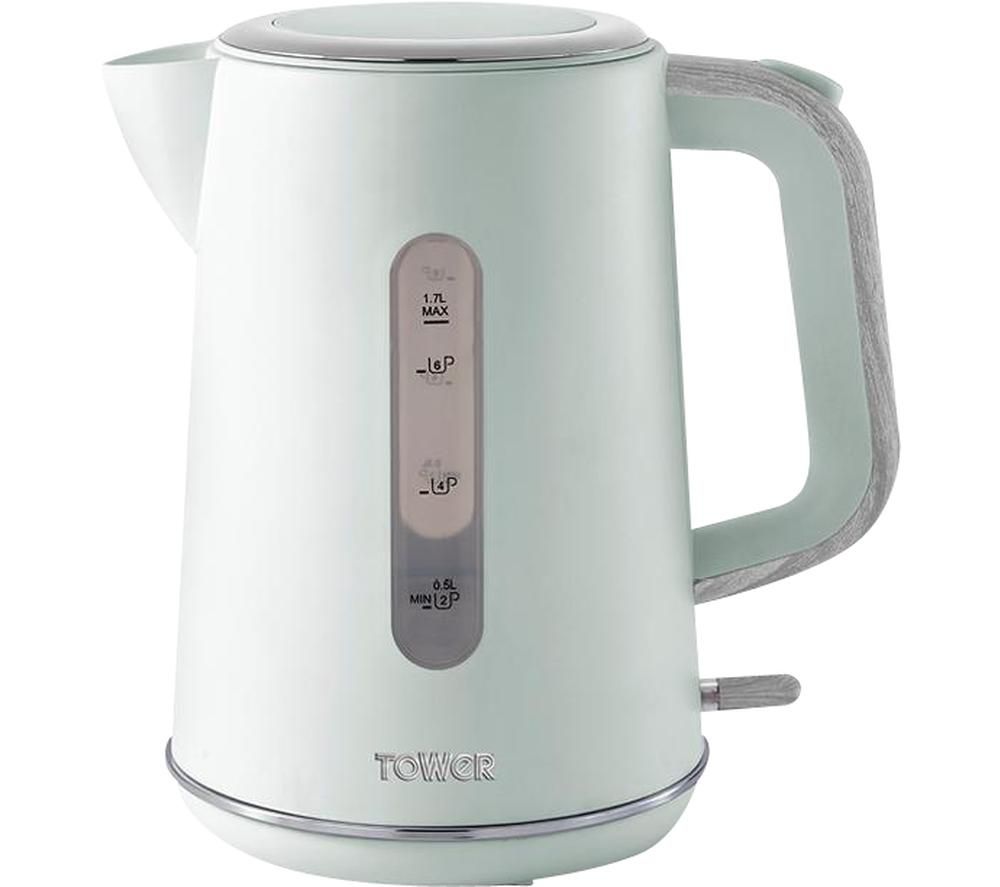 TOWER Scandi T10037GRN Jug Kettle - Green