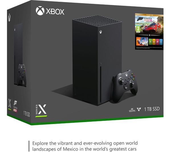 RRT-00058 - MICROSOFT Xbox Series X 1 TB & Forza Horizon 5 Bundle 