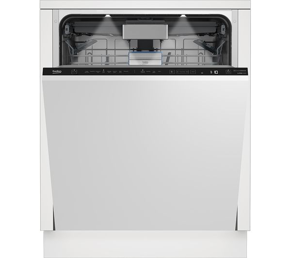 Beko Pro Cornerintense Bdin38560cf Full Size Fully Integrated Dishwasher