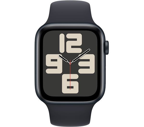 MRE93QA/A - APPLE Watch SE (2023) - 44 mm Midnight Aluminium Case 