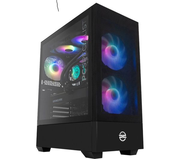 Image of PCSPECIALIST Flux 510 Gaming PC - AMD Ryzen 7, RTX 4070 SUPER, 1 TB SSD