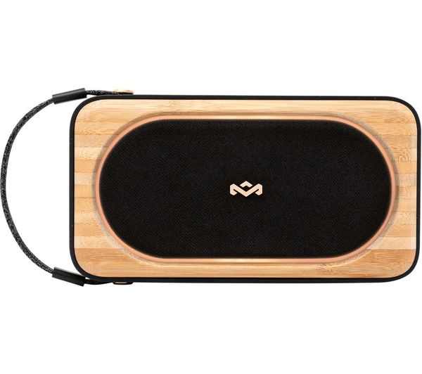 House Of Marley Roots Solar Portable Bluetooth Speaker Black