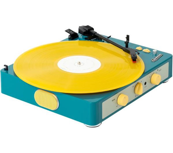 Gadhouse Brad Retro Mkii Belt Drive Bluetooth Turntable Green Gadhouse Brad Retro Mkii Belt Drive Bluetooth Turntable Green