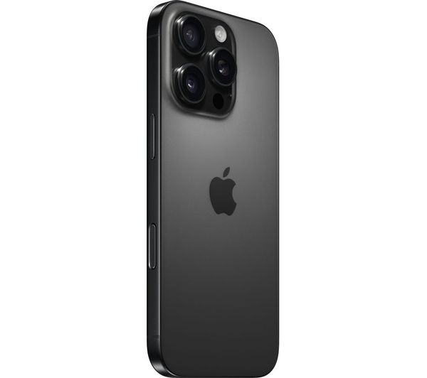 APPLE Refurbished iPhone 16 Pro - 128 GB, Black Titanium