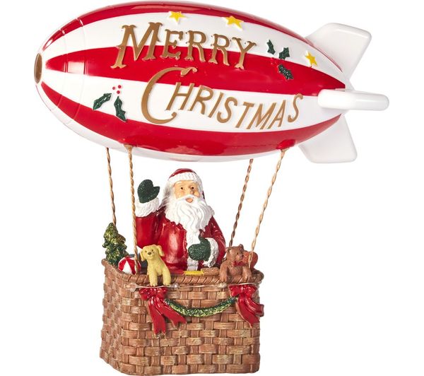 Smart Garden Flying Santascene Decoration 27 Cm