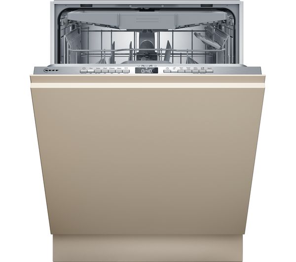 An image of NEFF N50 S175HVX14G Full-size Fully Integrated WiFi-enabled Dishwasher
