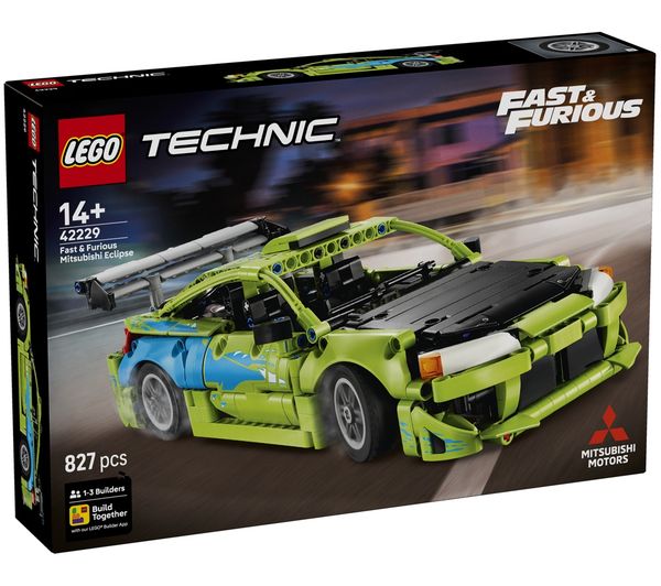 An image of LEGO Technic 42229 Fast & Furious Mitsubishi Eclipse Car Set