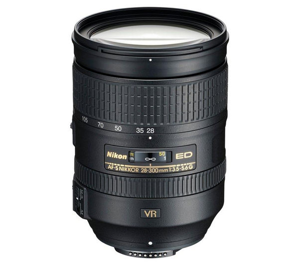 NIKON AF-S NIKKOR 28-300 mm f/3.5-5.6G ED VR Telephoto Zoom Lens
