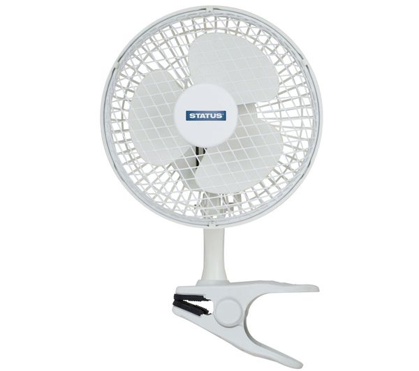 Mini Clip-on Ventilator, USB-aangedreven bureauventilator, 3