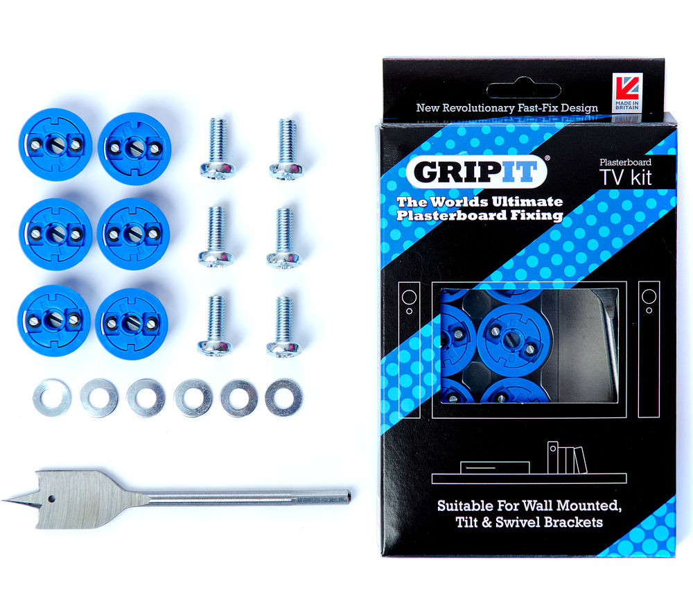 GRIPIT TV Wall Mounting Kit specs