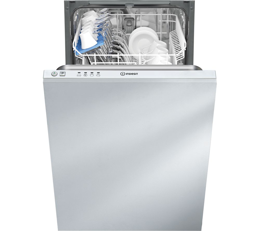 INDESIT DISR 14B1 Slimline Integrated Dishwasher