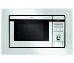 AMICA AMM20G1BI Built-in Microwave with Grill - Stainless Steel