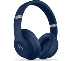 BEATS Studio 3 Wireless Bluetooth Noise-Cancelling Headphones - Blue