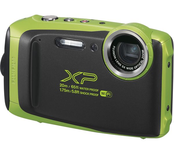FUJIFILM XP130 Tough Compact Camera - Lime, Lime