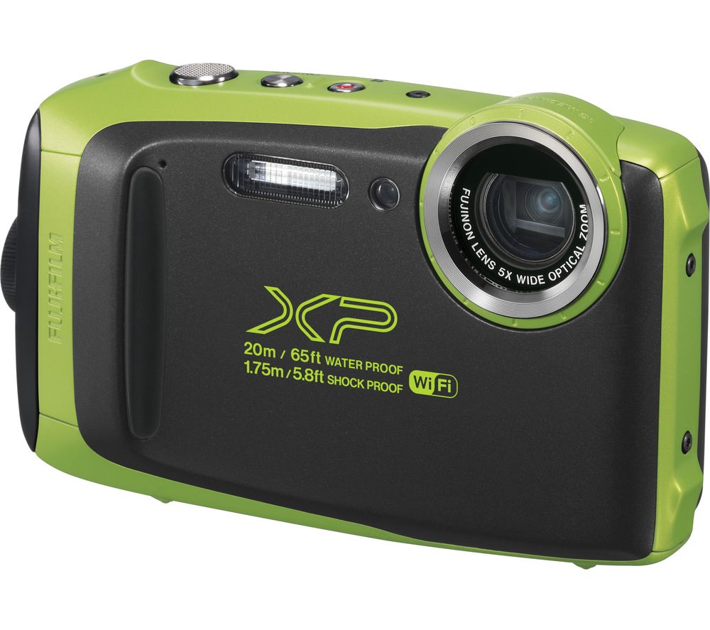 FUJIFILM XP130 Tough Compact Camera – Lime, Lime