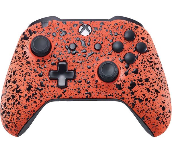 MICROSOFT Xbox One Wireless Controller - 3D Orange, Orange