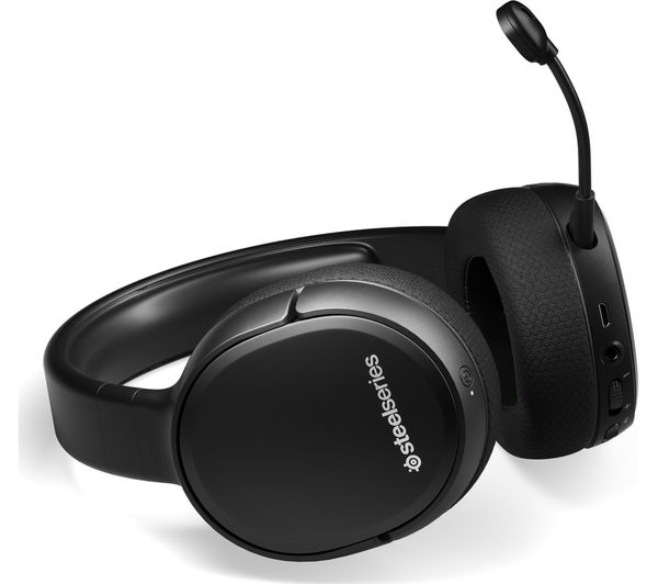 Buy Steelseries Arctis 1 Wireless 7 1 Gaming Headset Black Free Delivery Currys