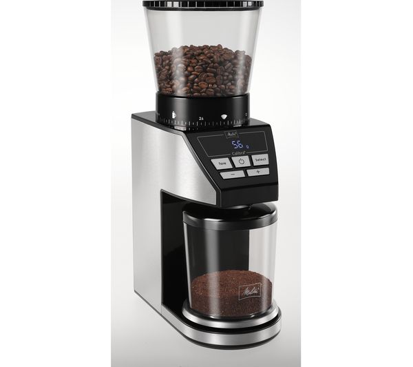 Buy MELITTA Calibra Electric Coffee Grinder Black & Stainless Steel