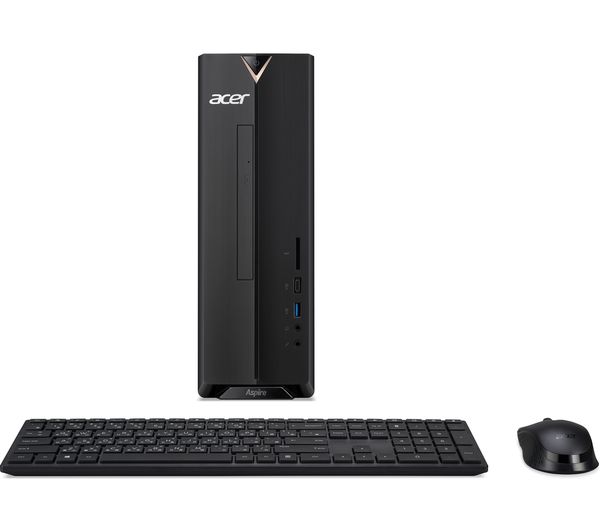 ACER Aspire XC-895 Desktop PC – Intel®Core i3, 1 TB HDD, Black, Black