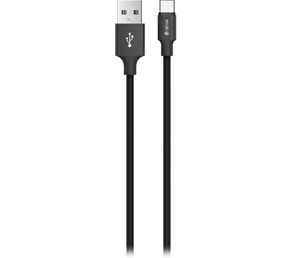 DEVIA USB-A to USB Type-C Cable - 1 m