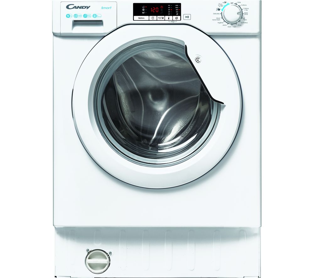 CANDY CBW 49D2E Integrated 9 kg 1400 Spin Washing Machine