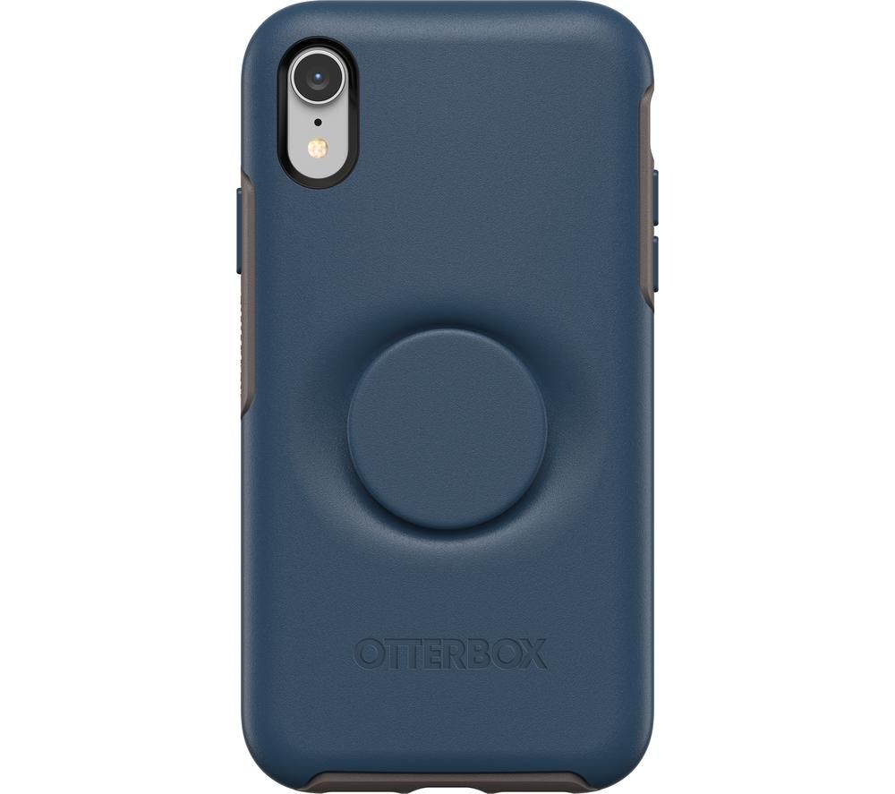Otter + Pop Symmetry iPhone XR Case - Blue