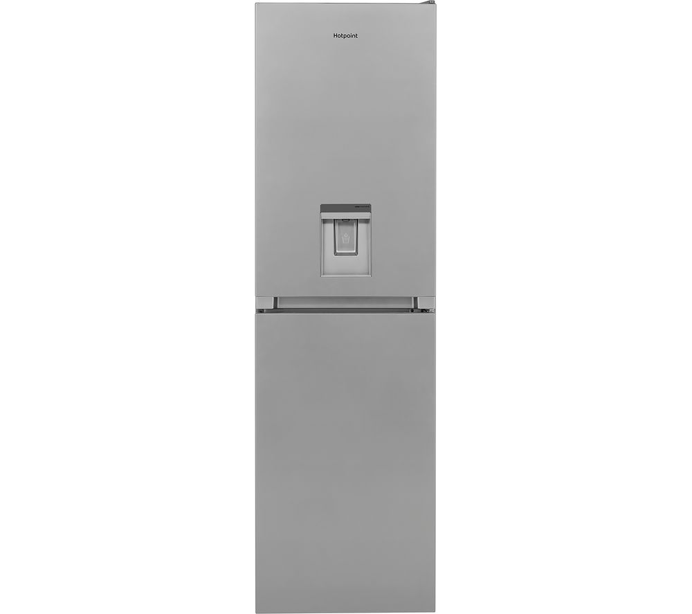 HOTPOINT HBNF 55181 S AQUA UK 1 50/50 Fridge Freezer - Silver, Aqua