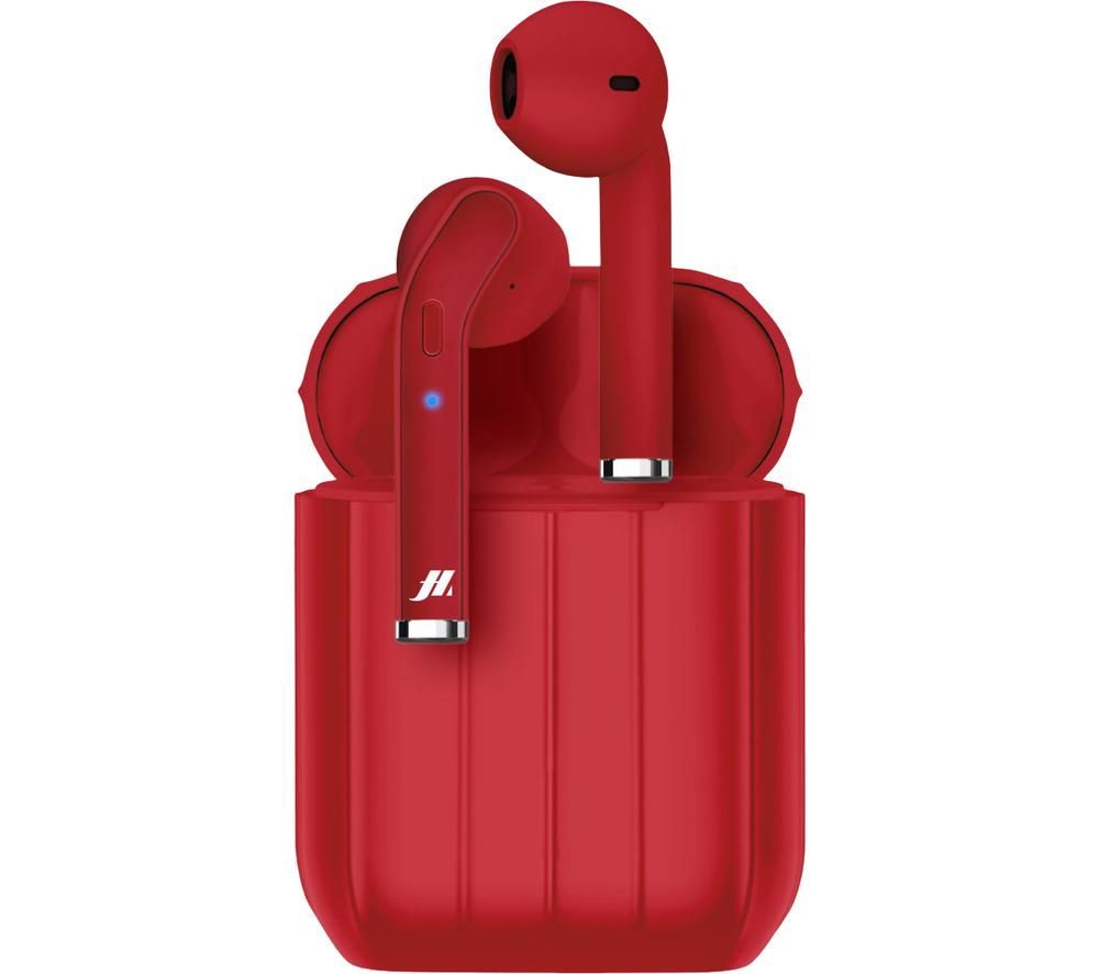 SBS Music Hero Style MHTWSSTYLEBTR Wireless Bluetooth Earphones - Red
