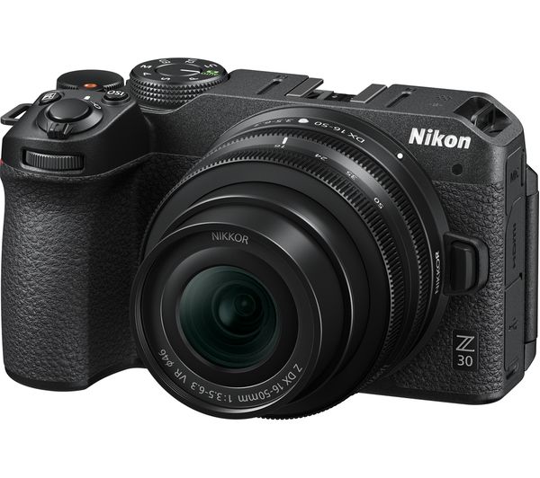 Image of NIKON Z 30 Mirrorless Camera with NIKKOR Z DX 16-50 mm f/3.5-6.3 VR Lens