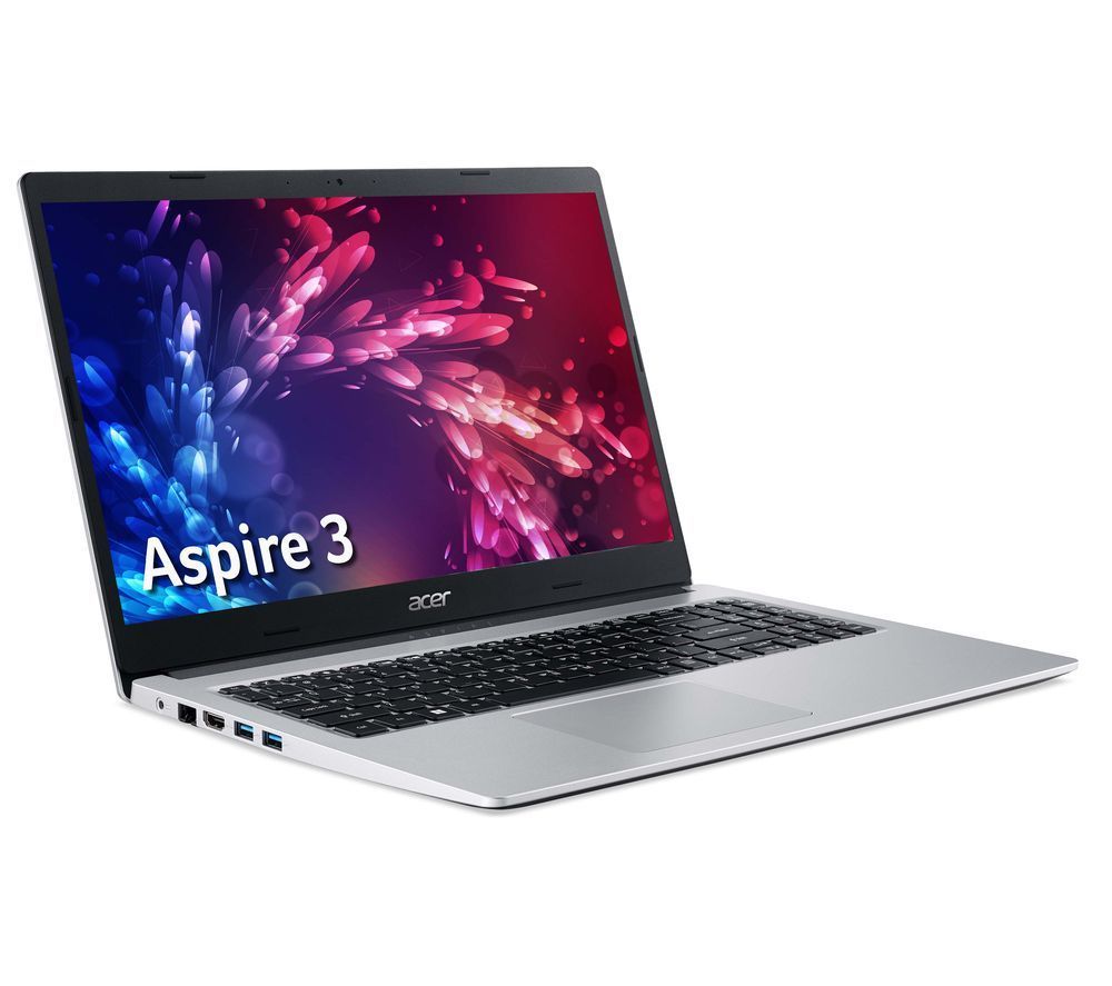 Aspire 3 15.6" Refurbished Laptop - AMD Ryzen 5, 512 GB SSD, Silver (Excellent Condition)