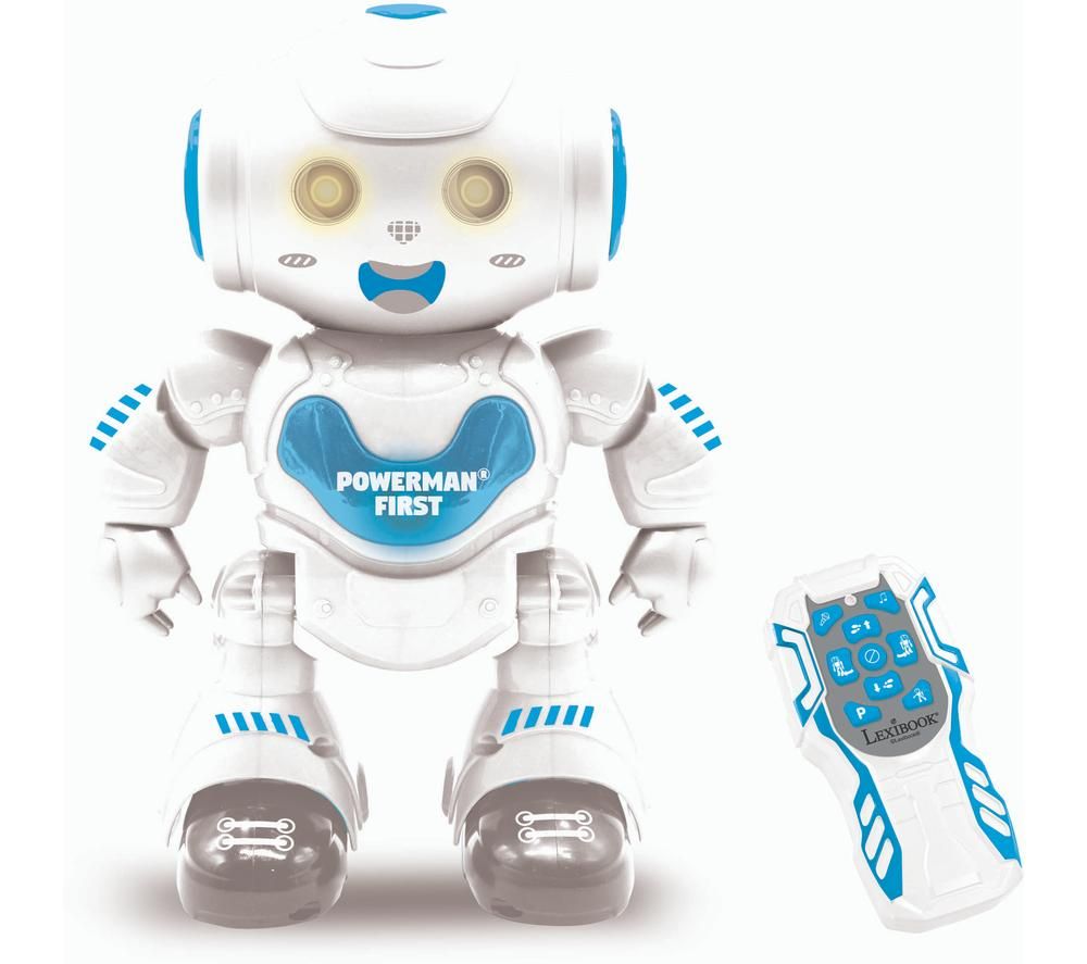 Powerman First Educational Robot - Blue & White
