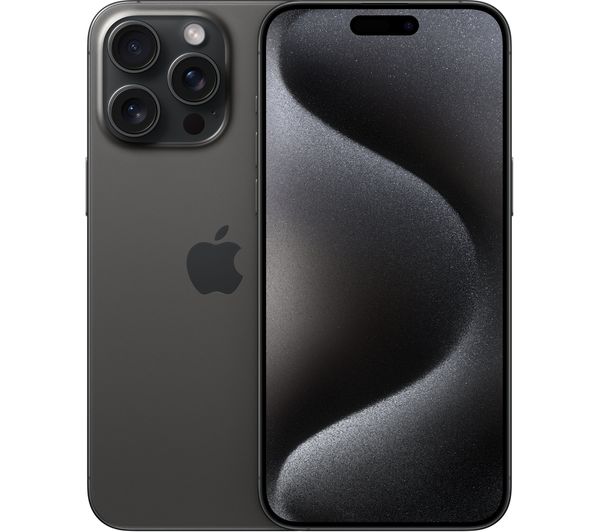 MU773ZD/A - APPLE iPhone 15 Pro Max - 256 GB, Black Titanium 