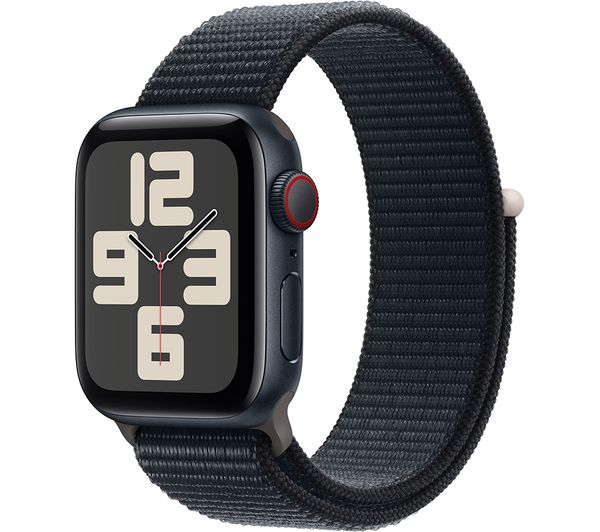 Apple Watch Se Cellular 2023 40 Mm Midnight Aluminium Case With Midnight Sport Loop