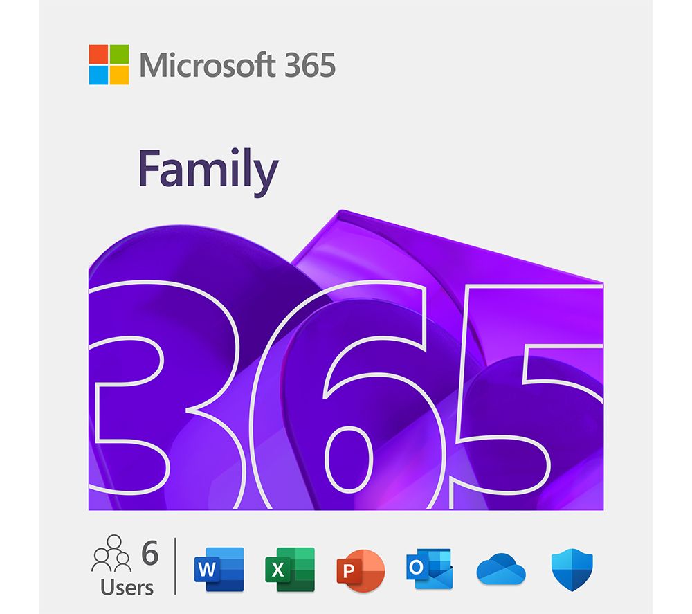365 Family - 12 months (automatic renewal) for 6 users