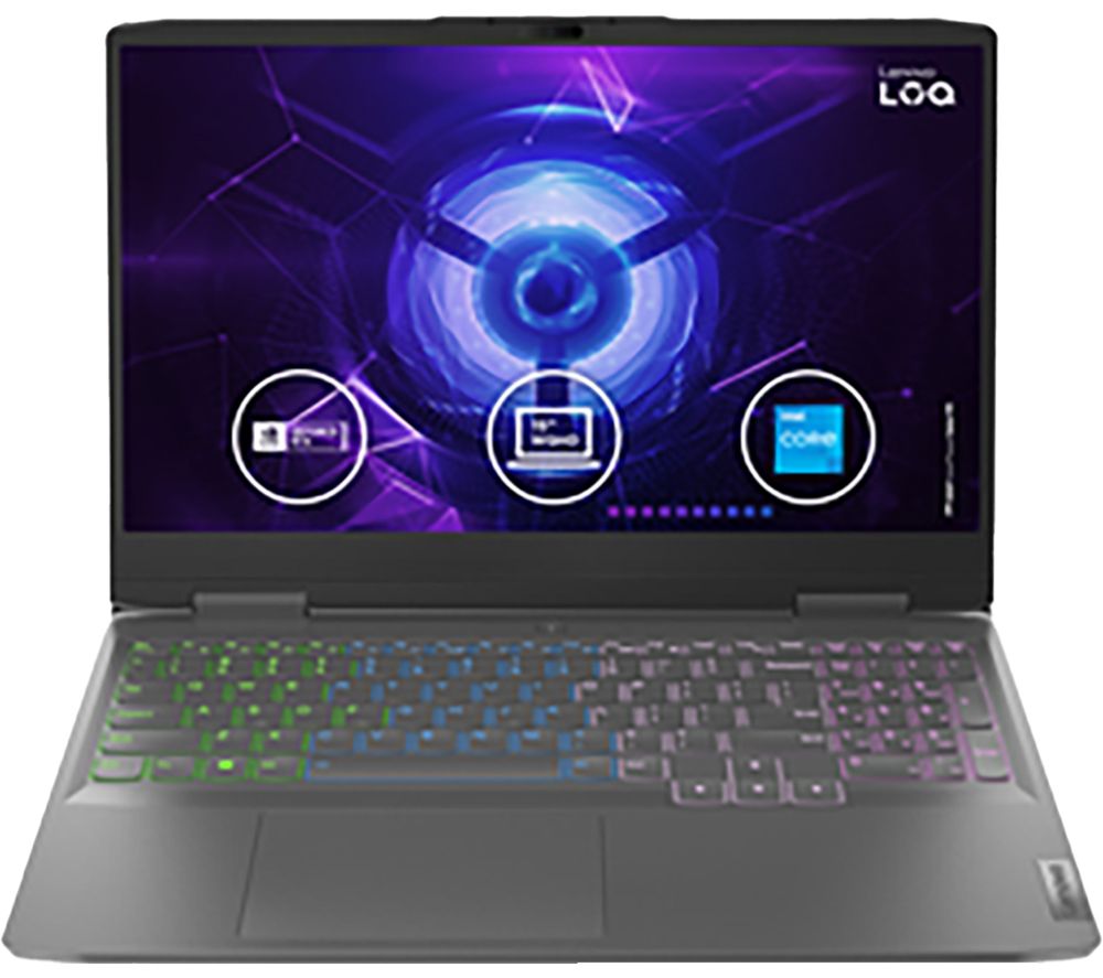 LOQ 82XV00XDUK 15.6" Gaming Laptop - Intel® Core™ i5, RTX 4050, 512 GB SSD