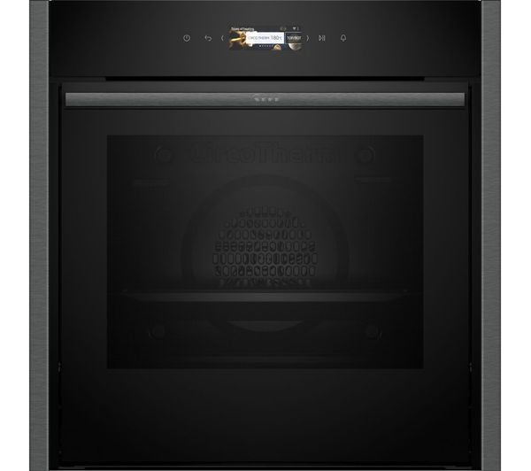 NEFF Slide&Hide N70 B54CR31G0B Electric Smart Oven - Graphite