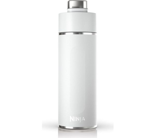 NINJA Thirsti Travel Water Bottle White 700 …