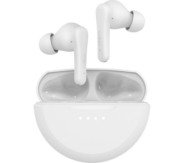 Belkin Soundform Rhythm True Wireless Bluetooth Earbuds White