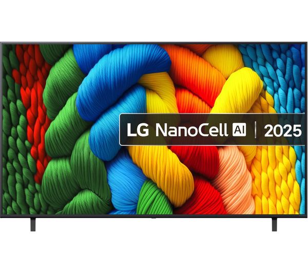 LG NANO80 75" NanoCell AI 4K HDR Smart TV 2025 - 75NANO80A6B