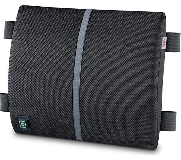 Beurer Hk70 Lumbar Heat Pad And Backrest Black