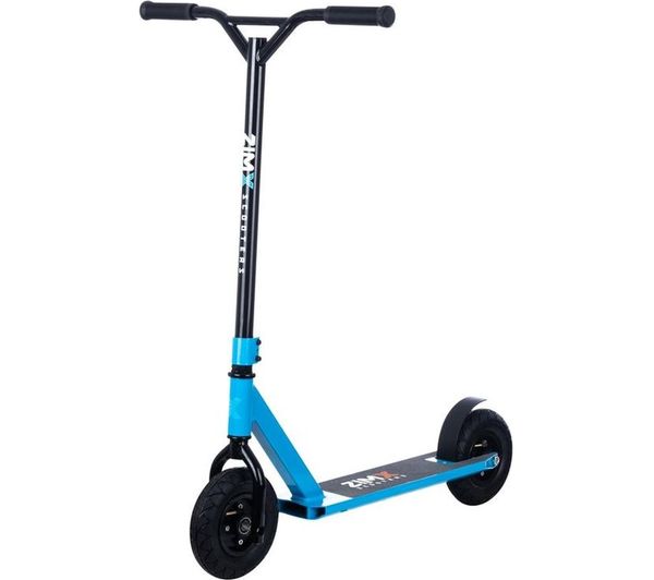 An image of ZIMX ZX Track Kids Dirt Scooter - Sky Blue